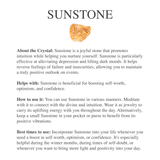 Sunstone Point Earrings